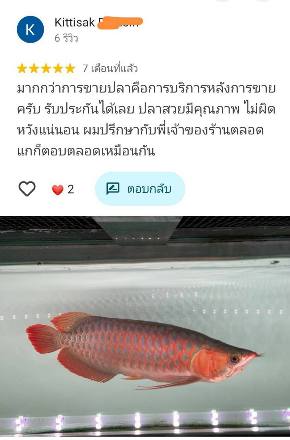 ภาพรีวิวจากลูกค้า